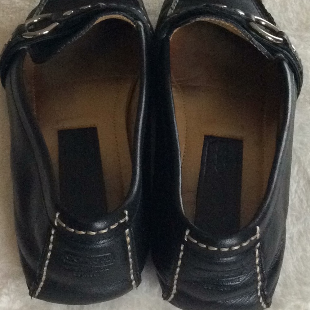 Coach Leather Driving Moccasins Sophia - Picture 2 of 9